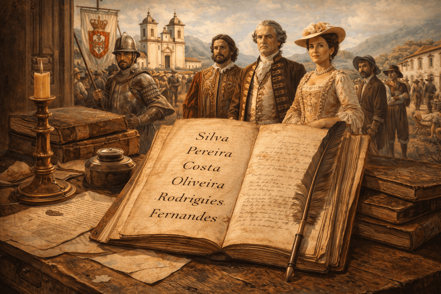 sobrenomes mais antigos do Brasil