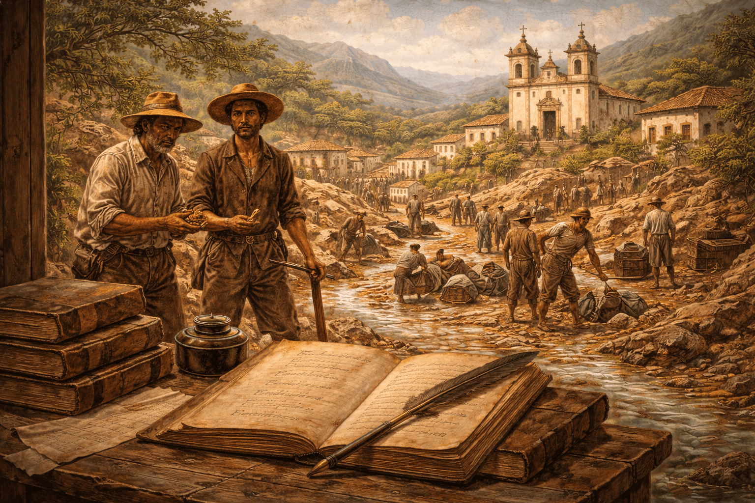 sobrenomes na mineração colonial