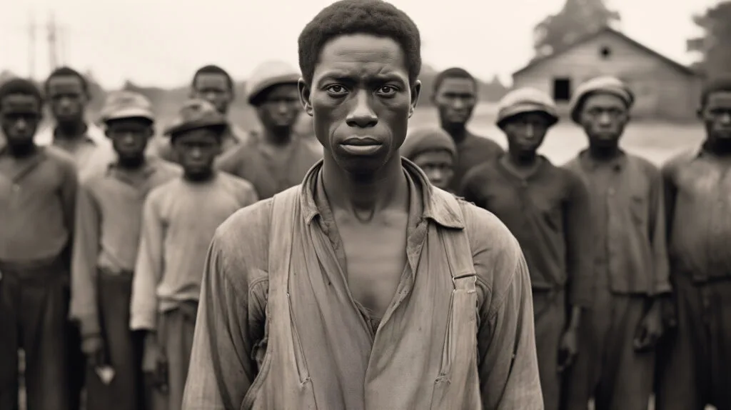 Symbolic Representation End Slavery U S With People Color