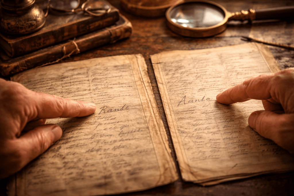 sotaque e grafia de sobrenomes