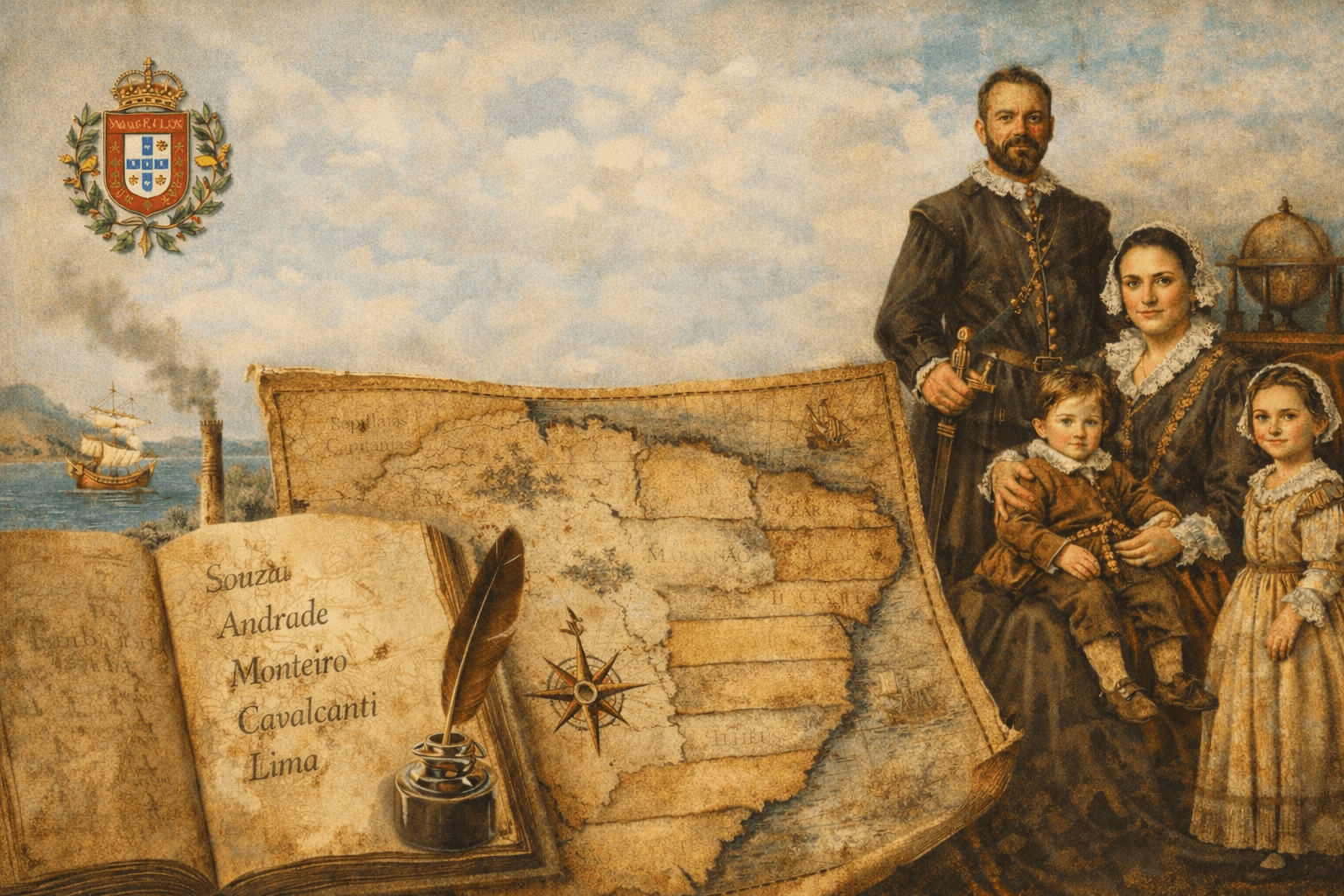 sobrenomes preservados no Brasil