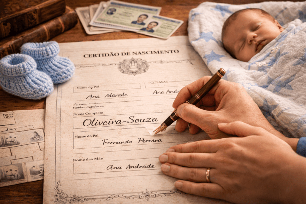 transmissão dos sobrenomes