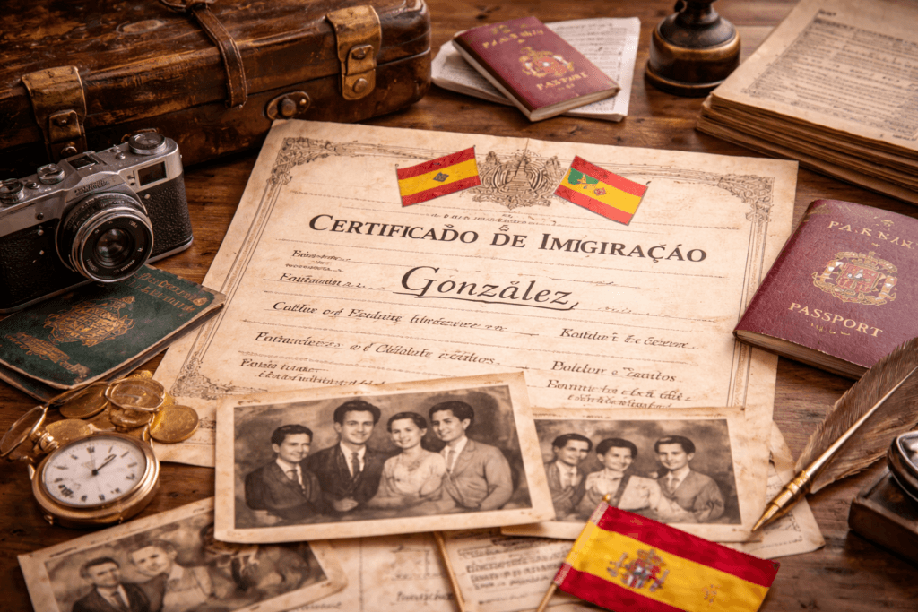 sobrenomes espanhóis no Brasil