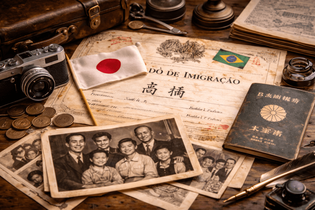 sobrenomes japoneses no Brasil