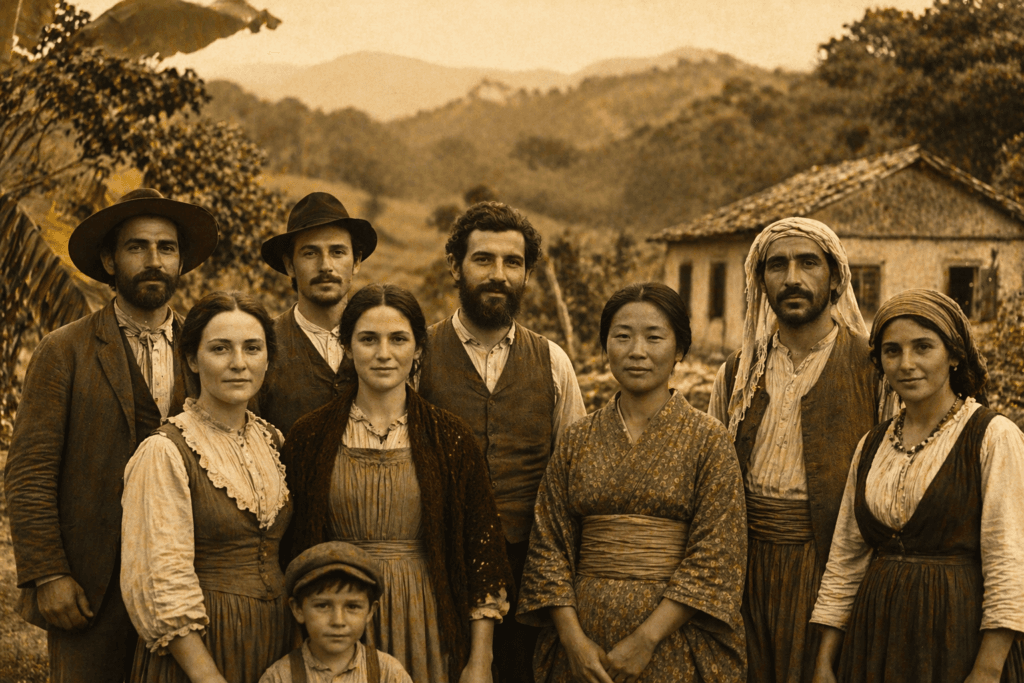 Imigração e Sobrenomes no Brasil