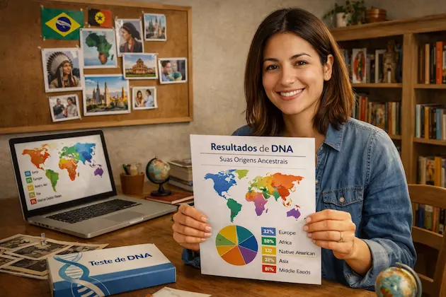 Teste de DNA para Genealogia
