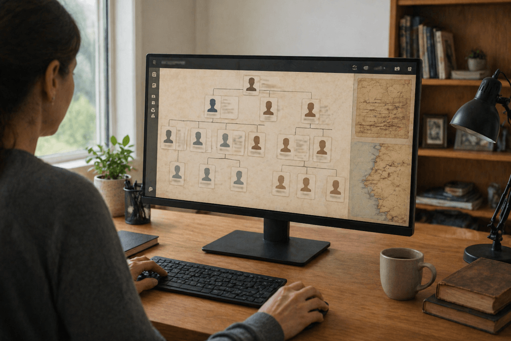 pesquisar ancestrais portugueses no Brasil