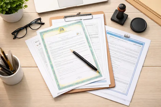 registro de nascimento