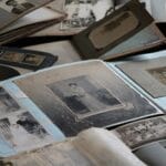 Album de fotos de familia antigas representando historia e genealogia do sobrenome Pereira