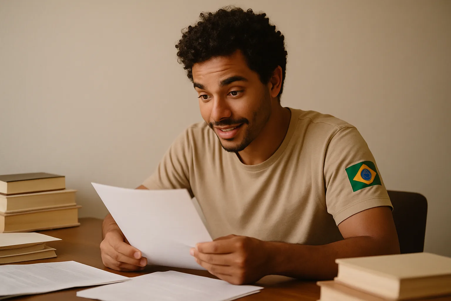 pessoa curiosa lendo sobre a lei de mudança de sobrenome no Brasil