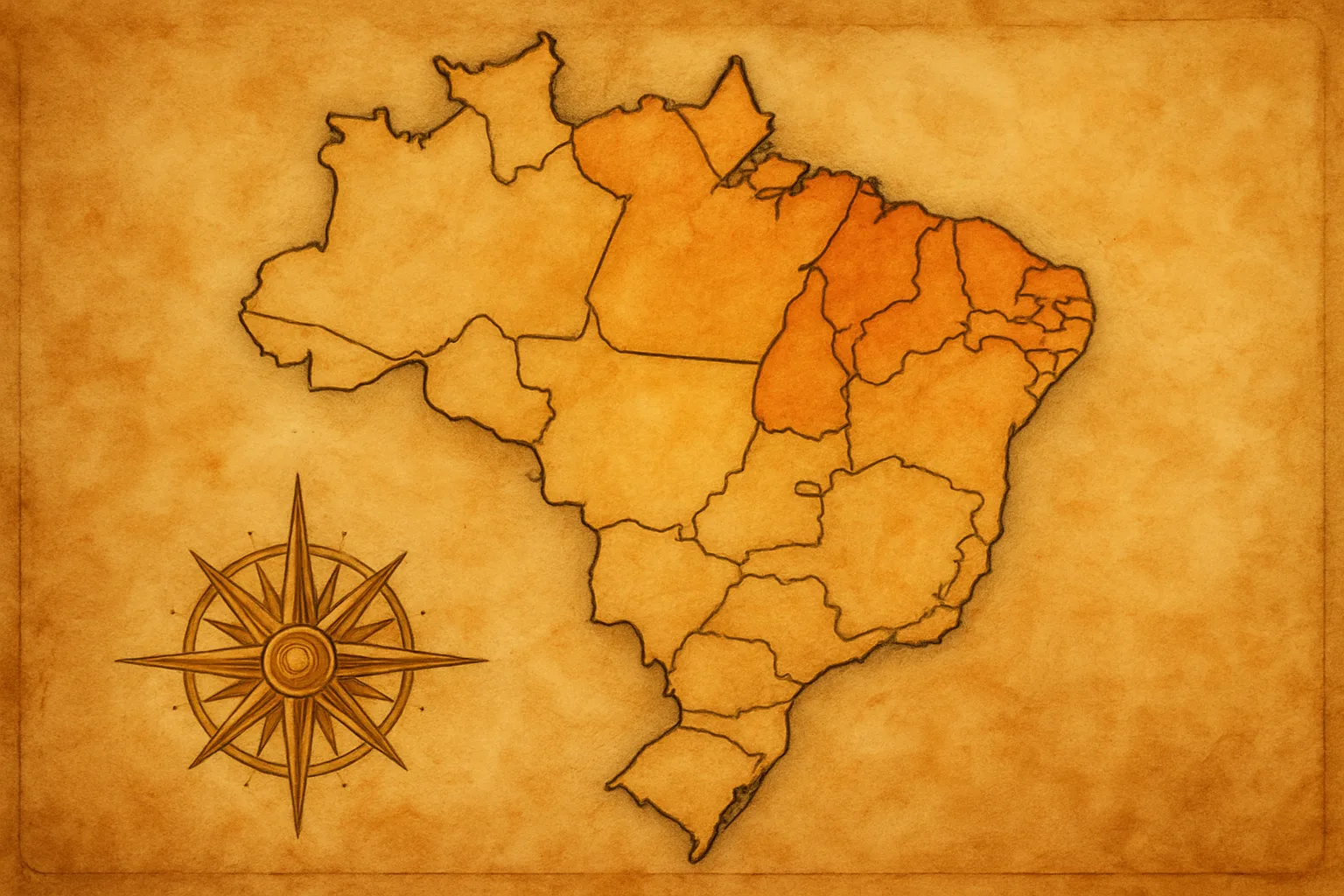 Manuscrito medieval português com registros de nomes de família