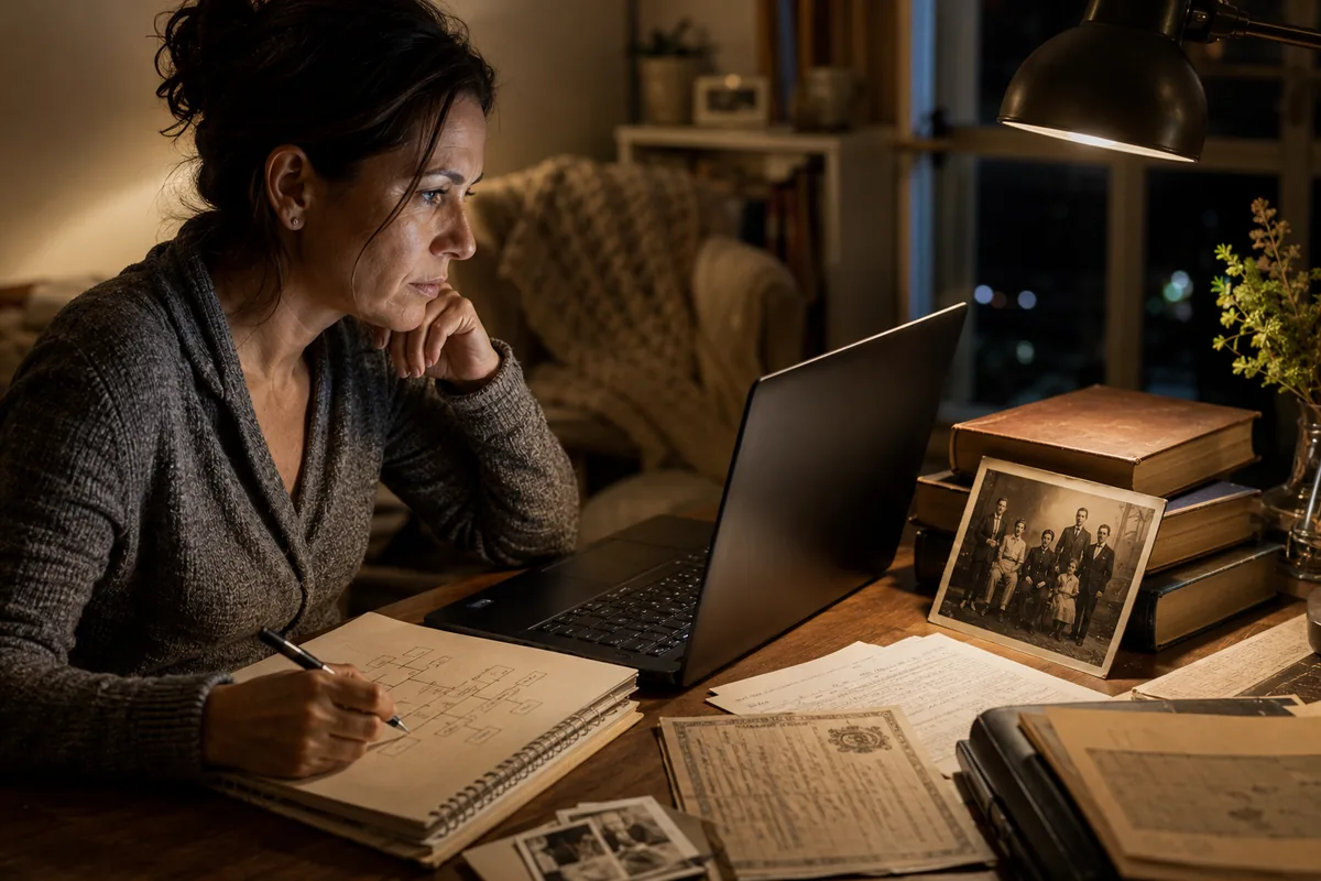Página digitalizada de um livro de batismos de paróquia mineira do século 19 aberta no visualizador do FamilySearch, com ícone de cadeado indicando acesso restrito